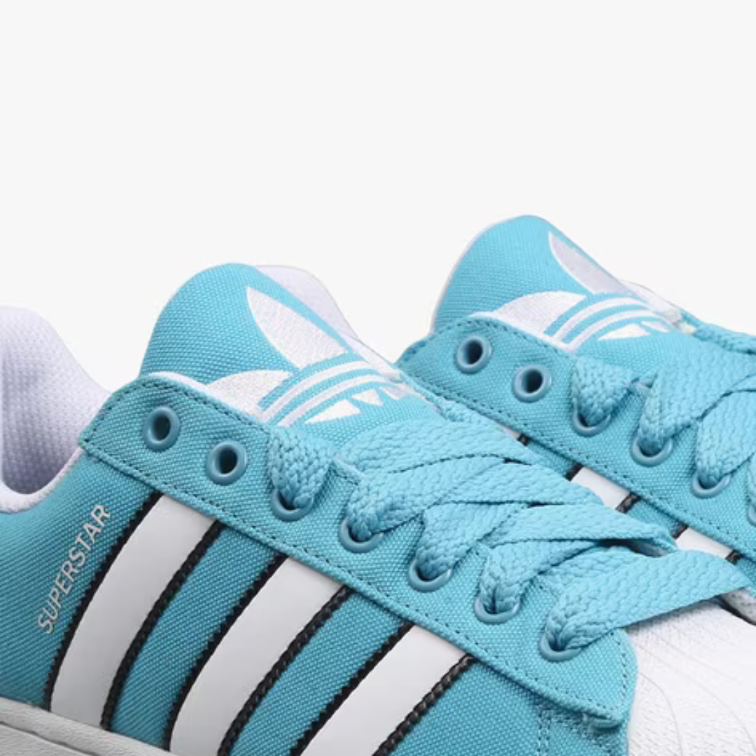 Adidas Originals Men Superstar Colourblock Lace-Up Shoes