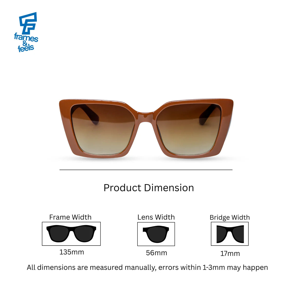 THE MUSE SUNGLASSES- Mocha Brown
