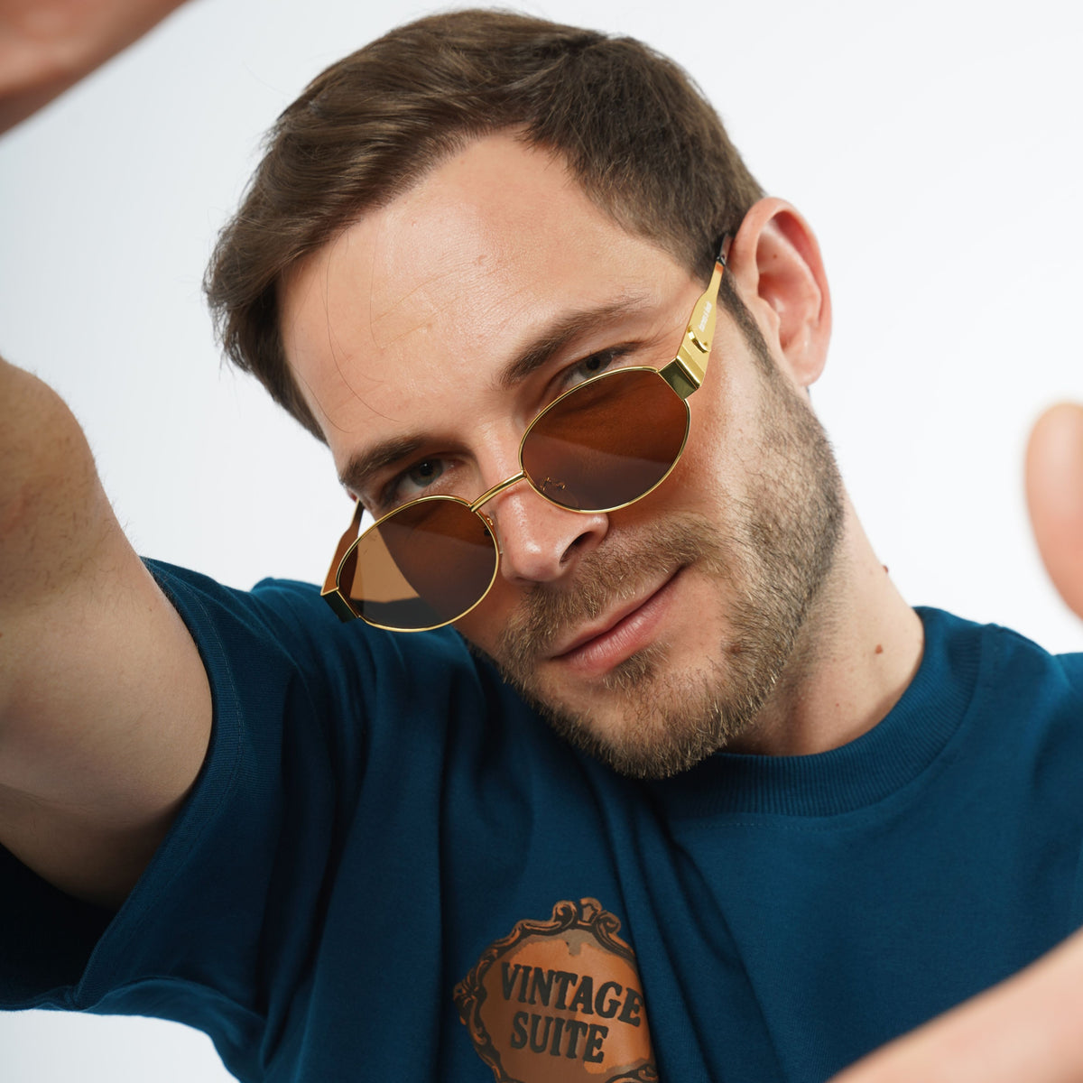 THE LUMINARY SUNGLASSES // Gold Brown