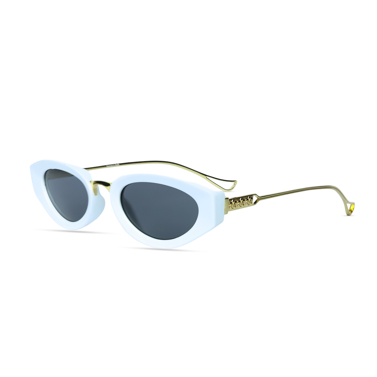 THE SOCIALITE SUNGLASSES- White Black
