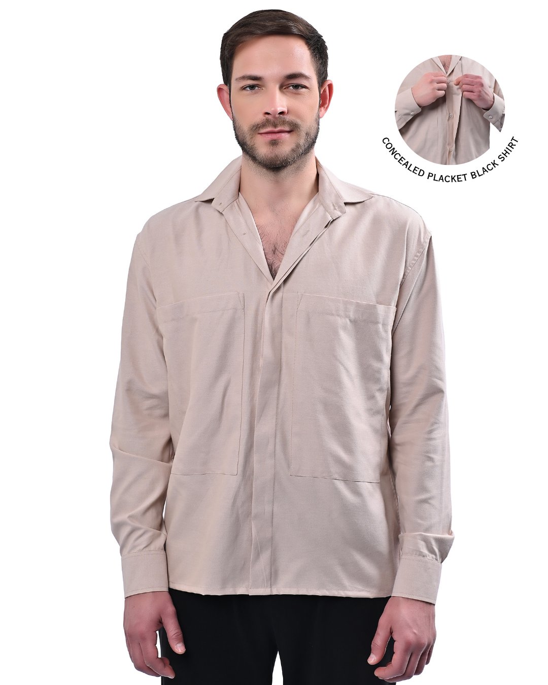 Sand Stone - Double Pocket Shirt