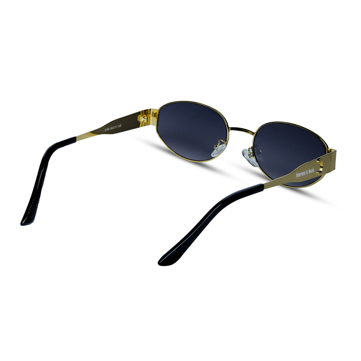 THE LUMINARY SUNGLASSES- Gold Blue