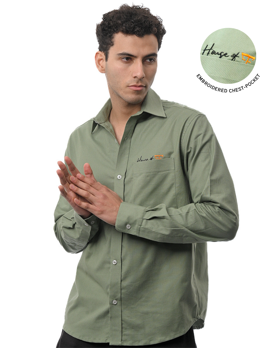 Oxford Shirt - Sage Green