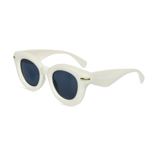 THE ICON SUNGLASSES- Ivory Black
