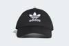 ADIDAS ORIGINALS TREFOIL BASEBALL CAP lack / White