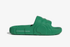 Adidas Originals ADILETTE 22 SLIDES 'GREEN / CLOUD WHITE / GREEN'