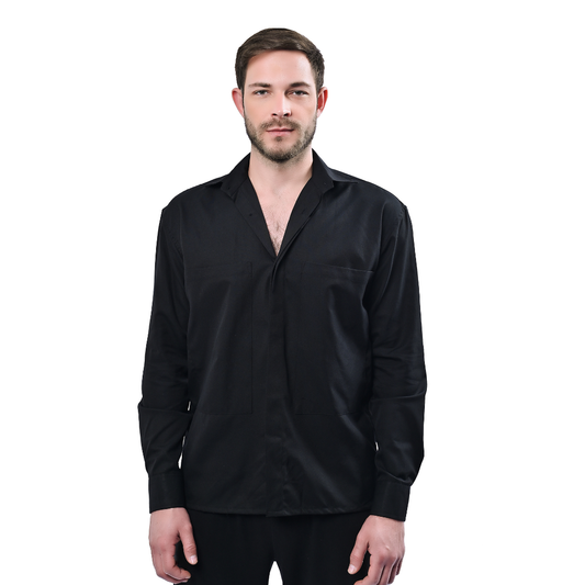 Carbon Black - Double Pocket Shirt