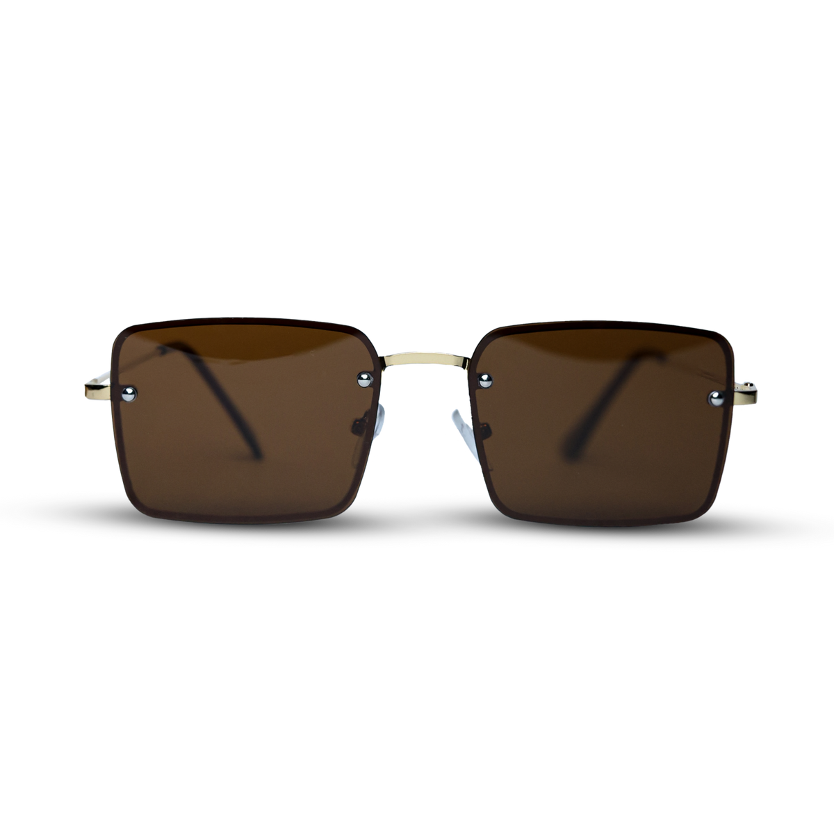 THE MONARCH SUNGLASSES- Gold Amber