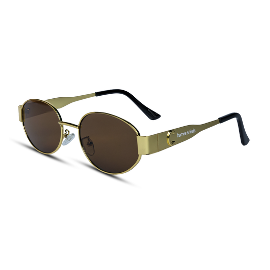 THE LUMINARY SUNGLASSES // Gold Brown