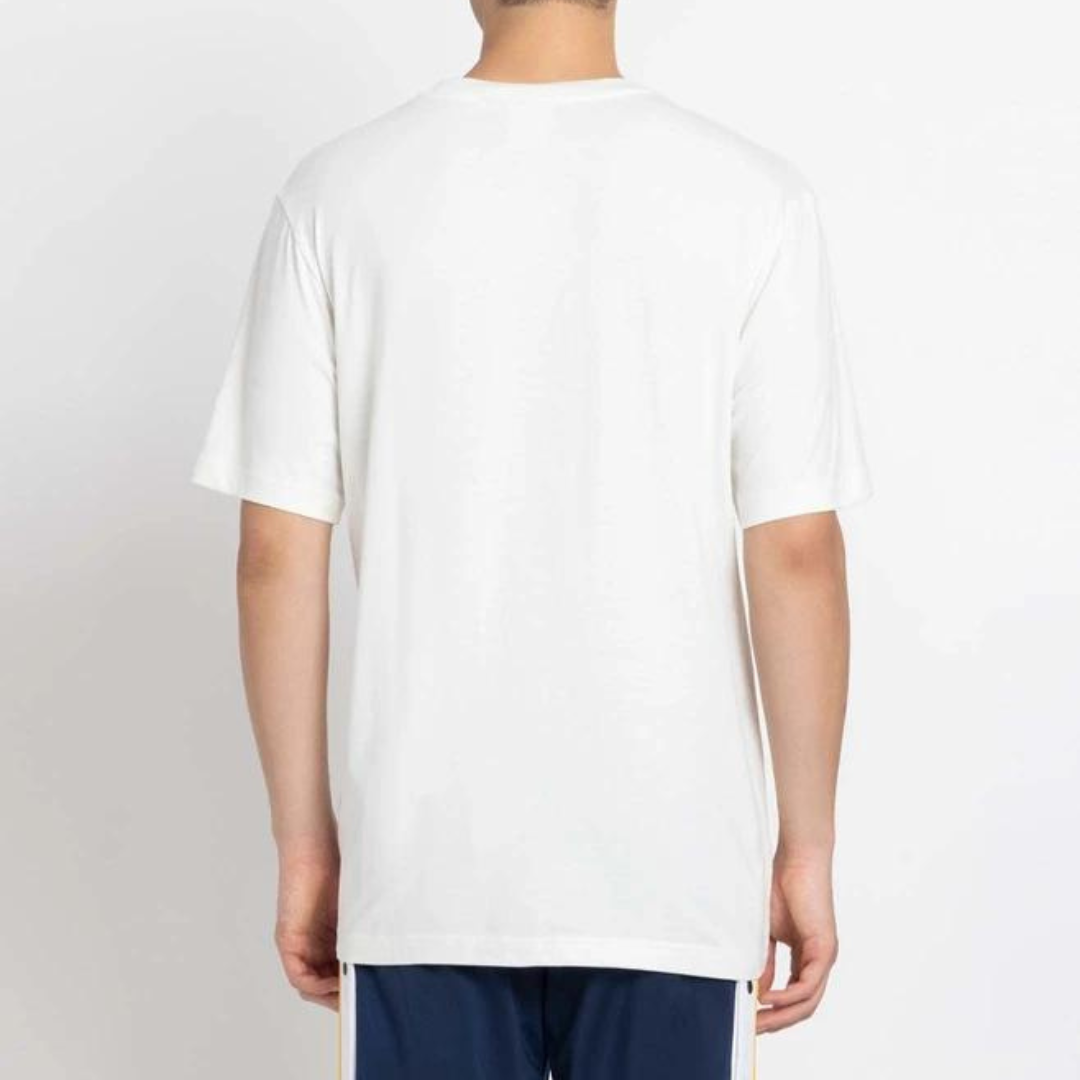ADIDAS ORIGINALS  White Logo Regular Fit T-Shirt