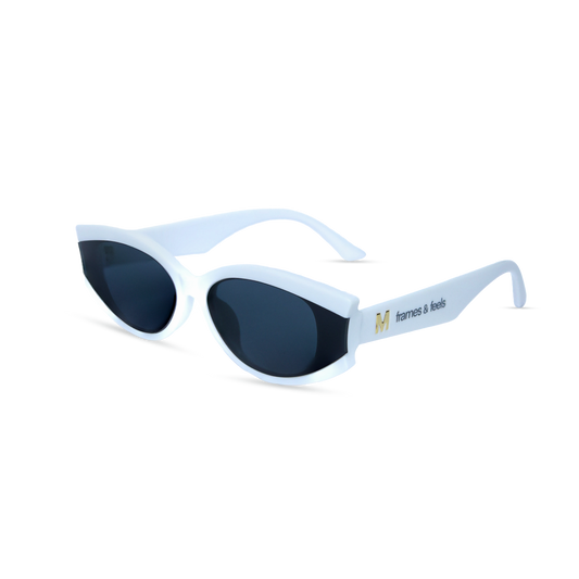 THE STATEMENT SUNGLASSES- Swan Black