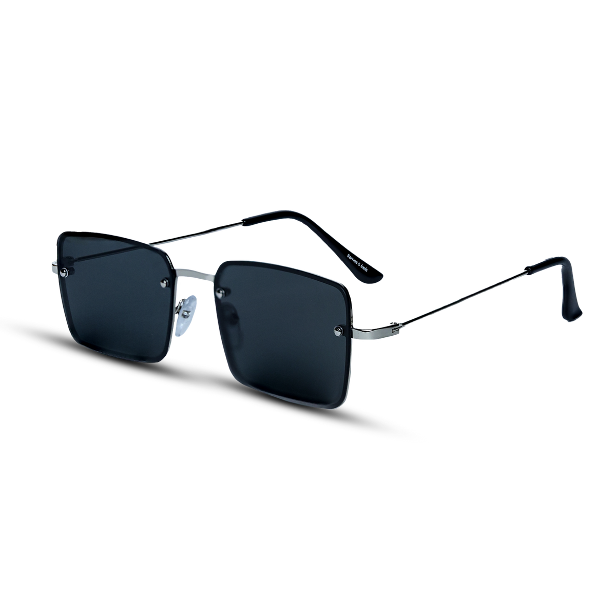 THE MONARCH SUNGLASSES- Gunmetal Onyx