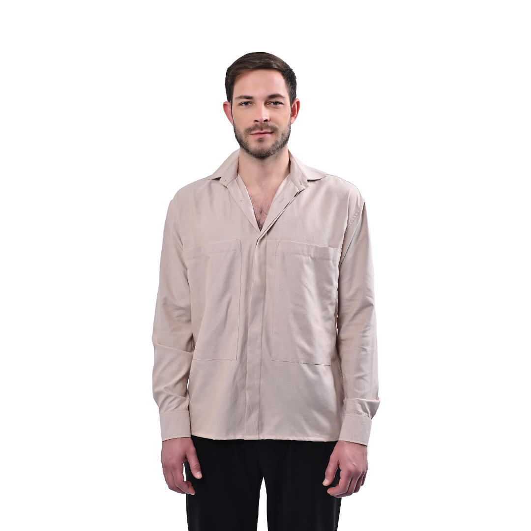 Sand Stone - Double Pocket Shirt