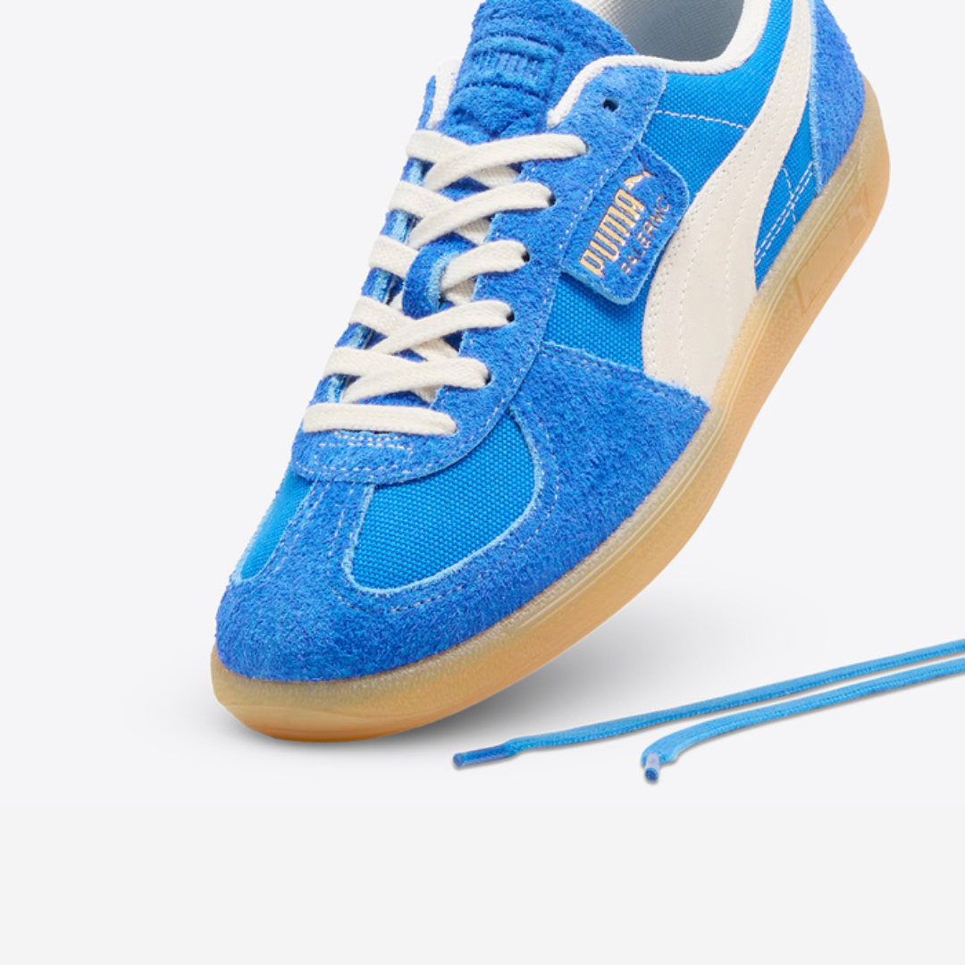 【PUMA】Palermo Vintage Hyperlink Blue-Frosted PUMA PALERMO VINTAGE 'HYPERLINK BLUE/FROSTED IVORY' – MIDS&LOWS