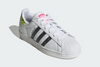 ADIDAS ORIGINALS SUPERSTAR SHOES Cloud White / Core Black / Solar Yellow