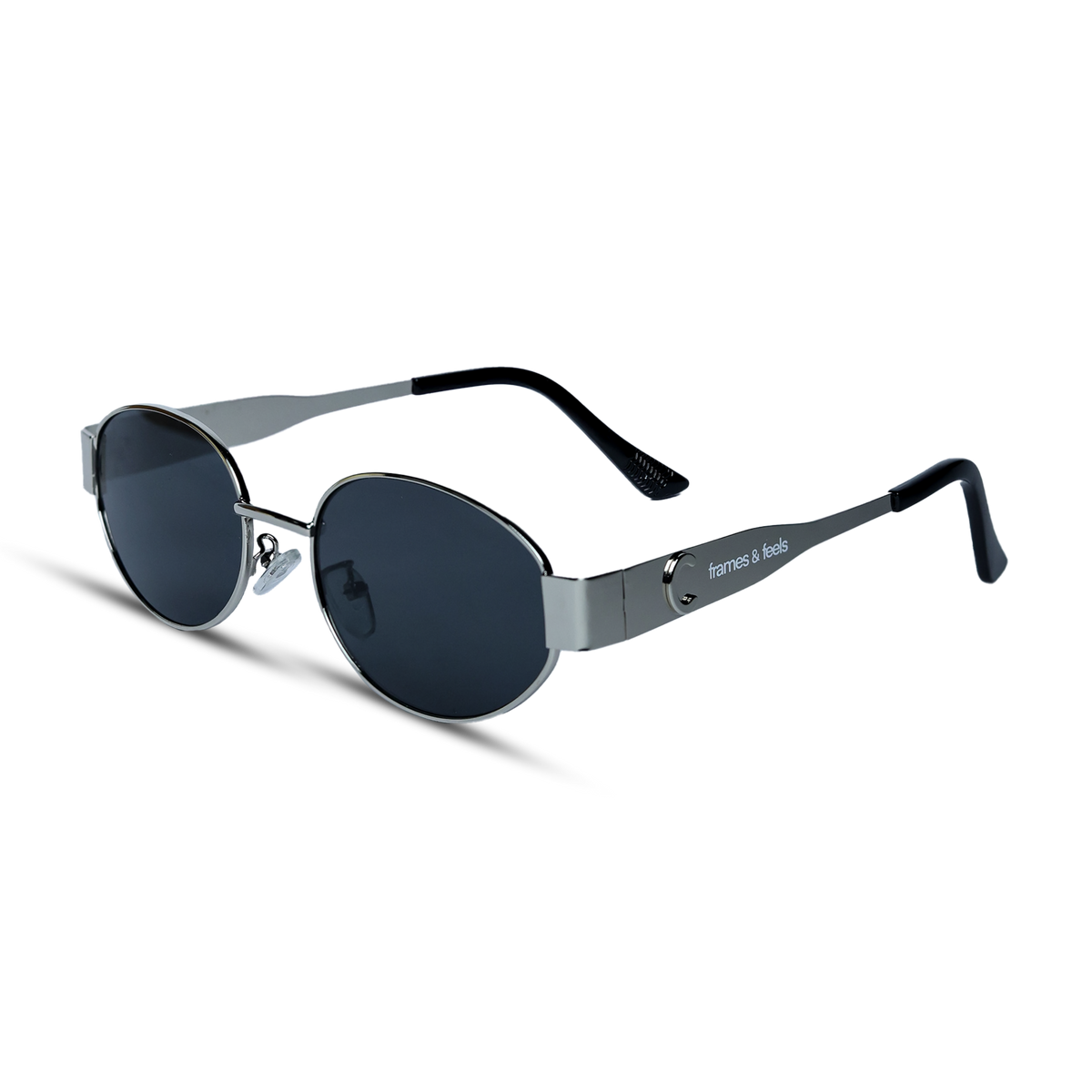 THE LUMINARY SUNGLASSES- Silver Black
