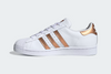 ADIDAS ORIGINALS SUPERSTAR SHOES Cloud White / Copper Metallic / Core Black