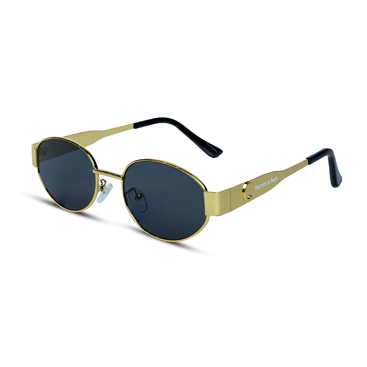 THE LUMINARY SUNGLASSES- Gold Blue