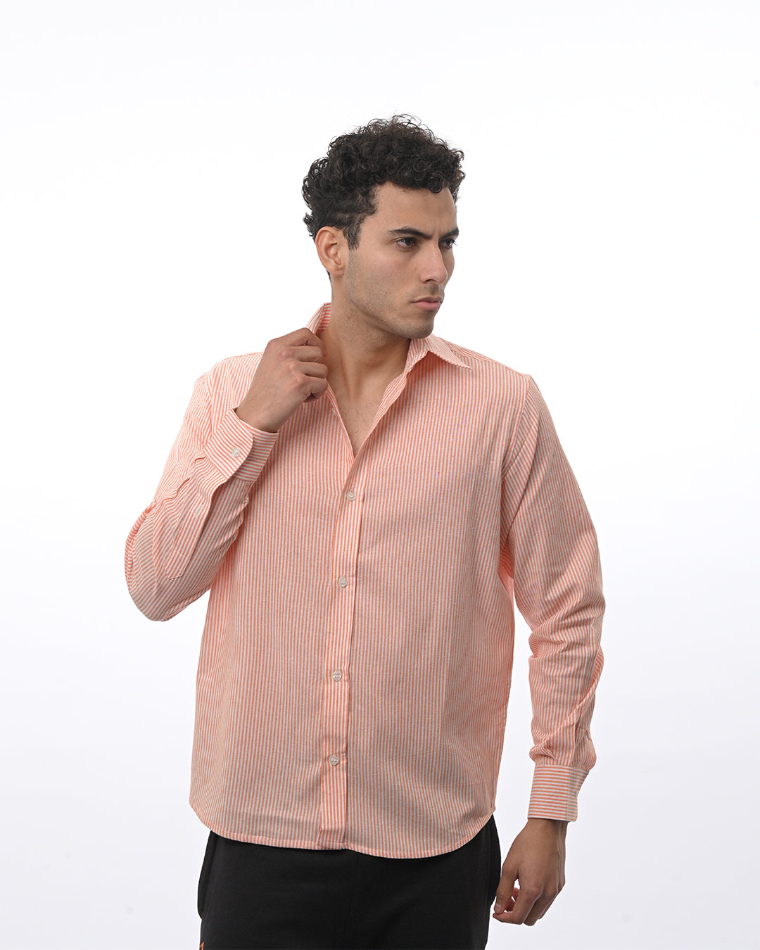 Stripe Shirt - Orange