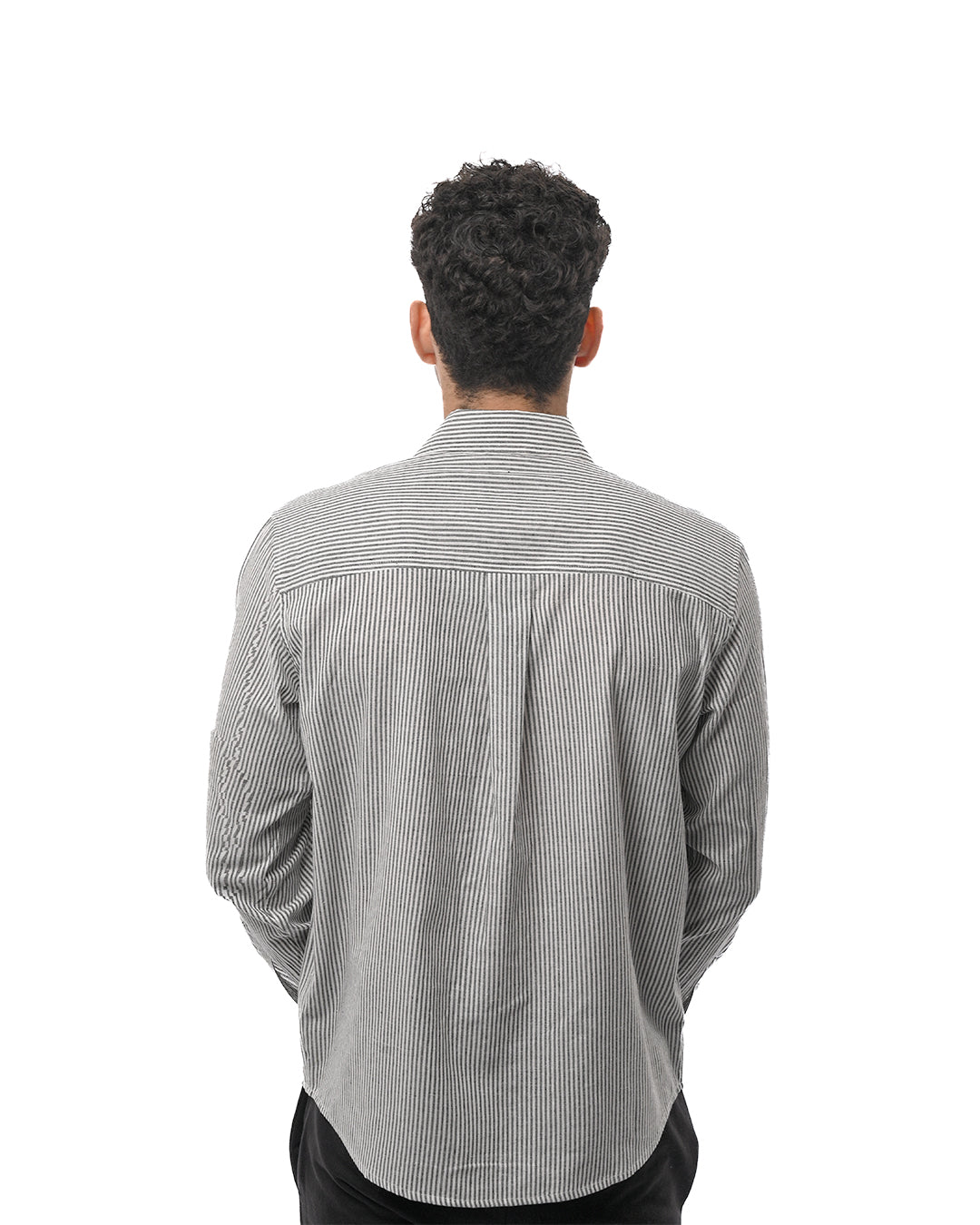 Strip Shirt - Black