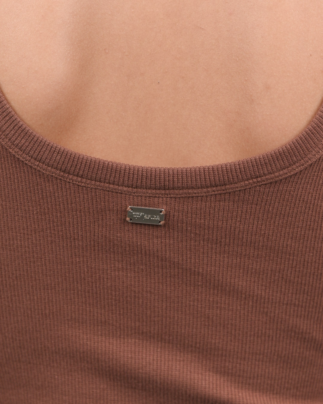Mocha Rivet Tank Top