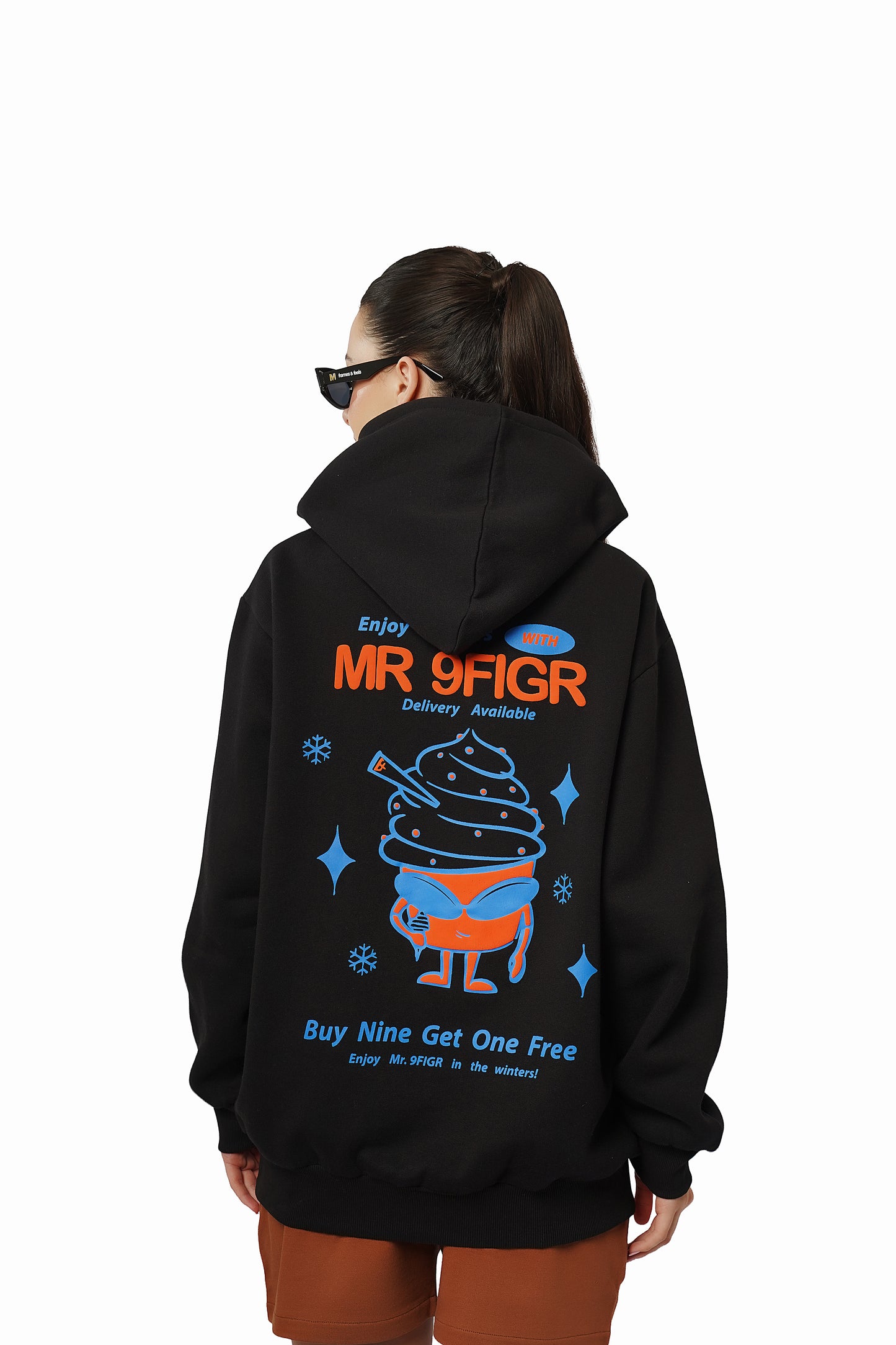 Mr. 9FIGR Hoodie - Black