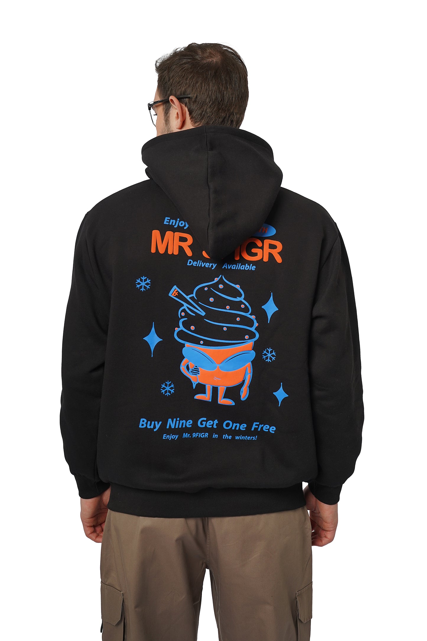 Mr. 9FIGR Hoodie - Black