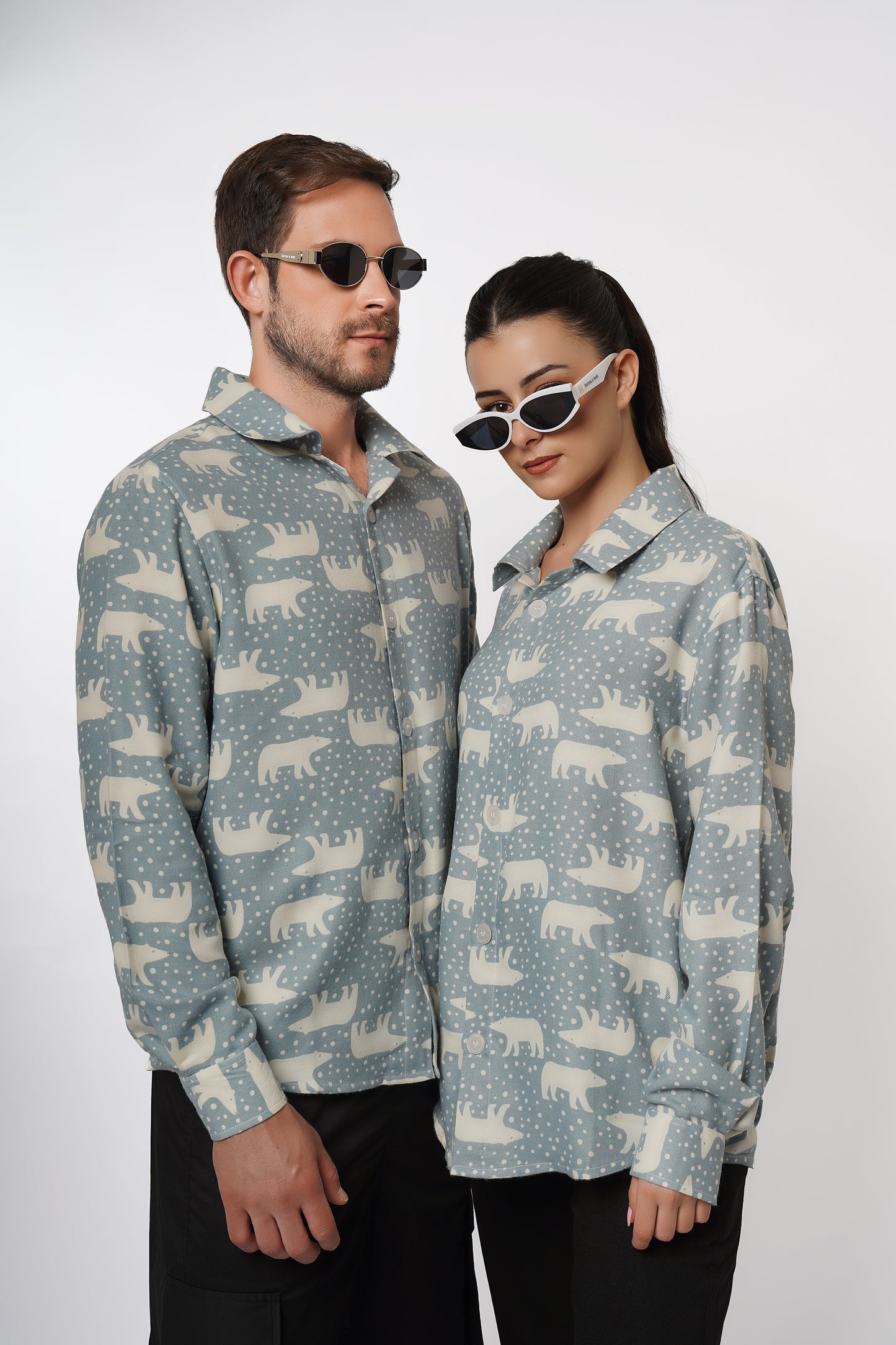 Moonwalk Bear Flannel Shirt
