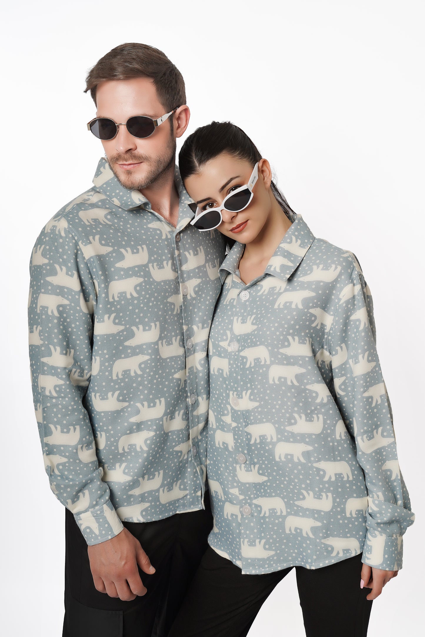 Moonwalk Bear Flannel Shirt