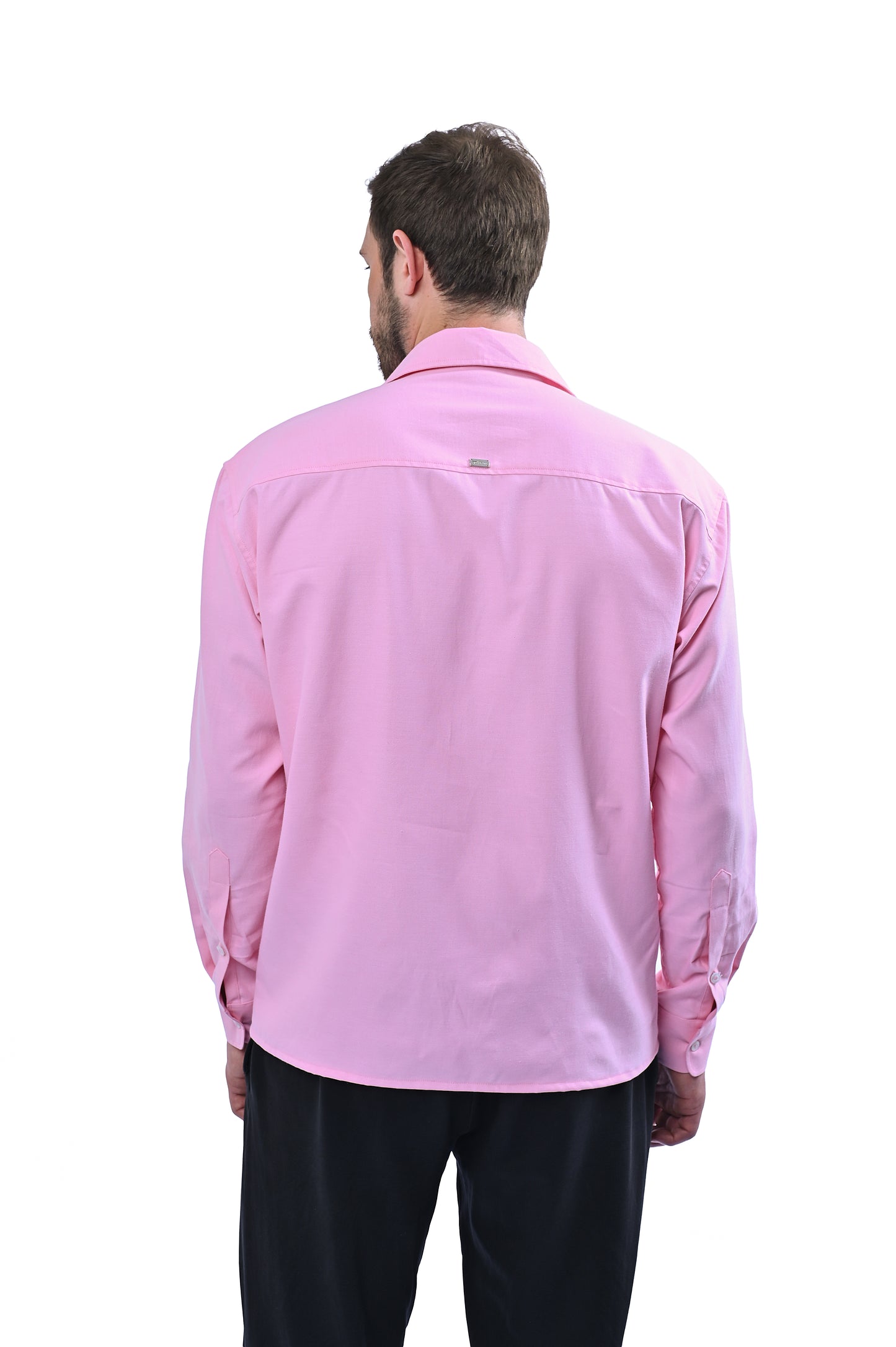 Blush Pink - Double Pocket Shirt