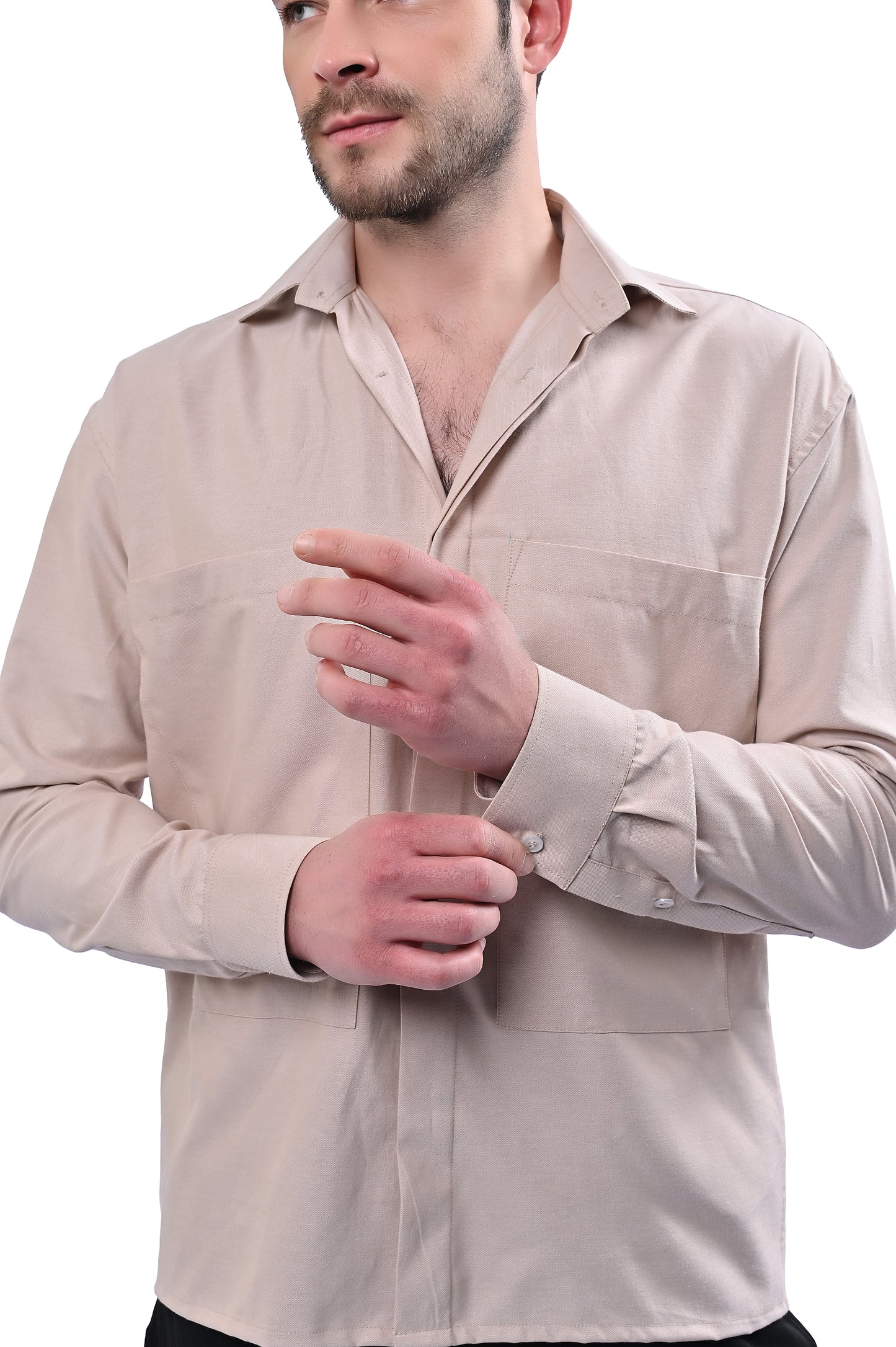 Sand Stone - Double Pocket Shirt