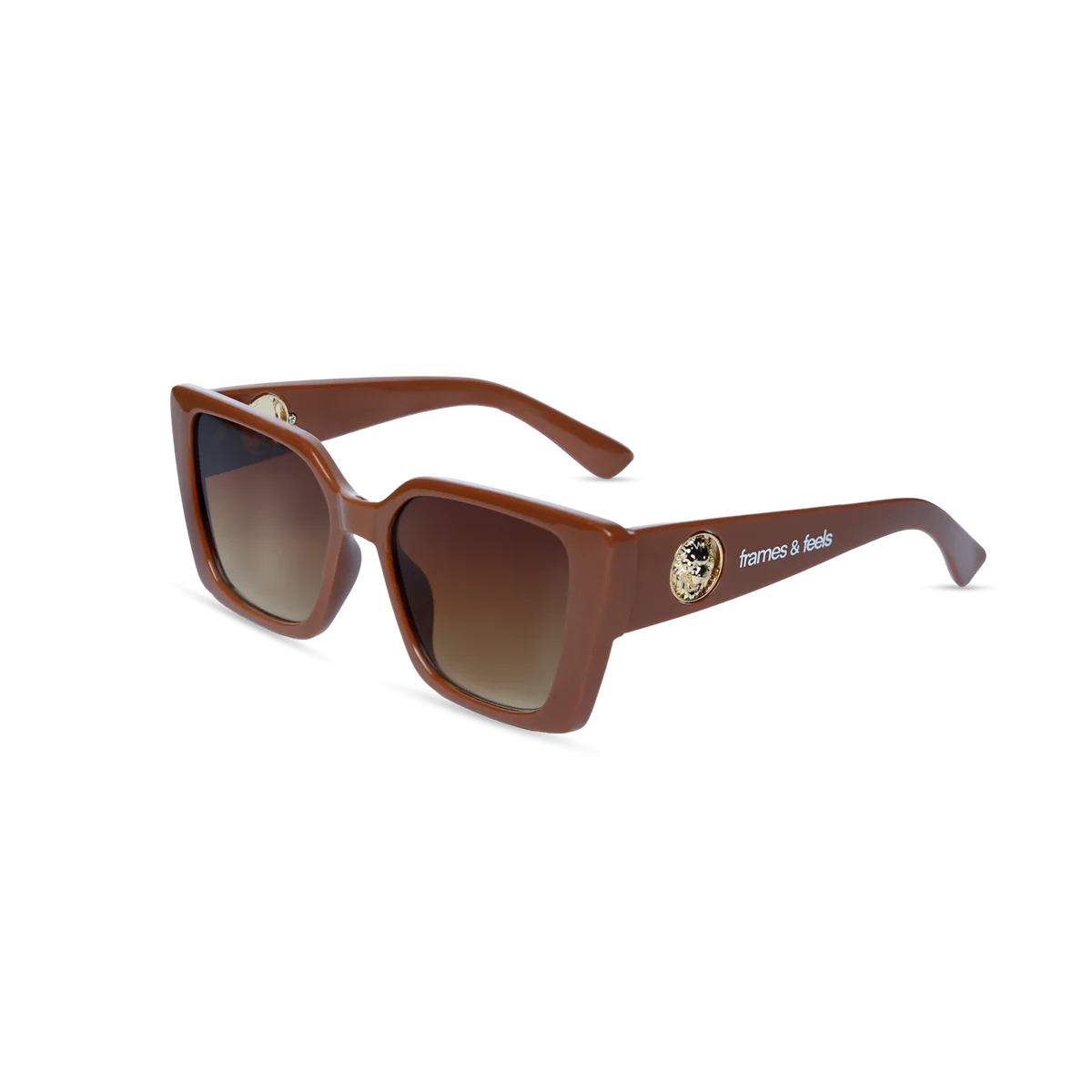 THE MUSE SUNGLASSES- Mocha Brown