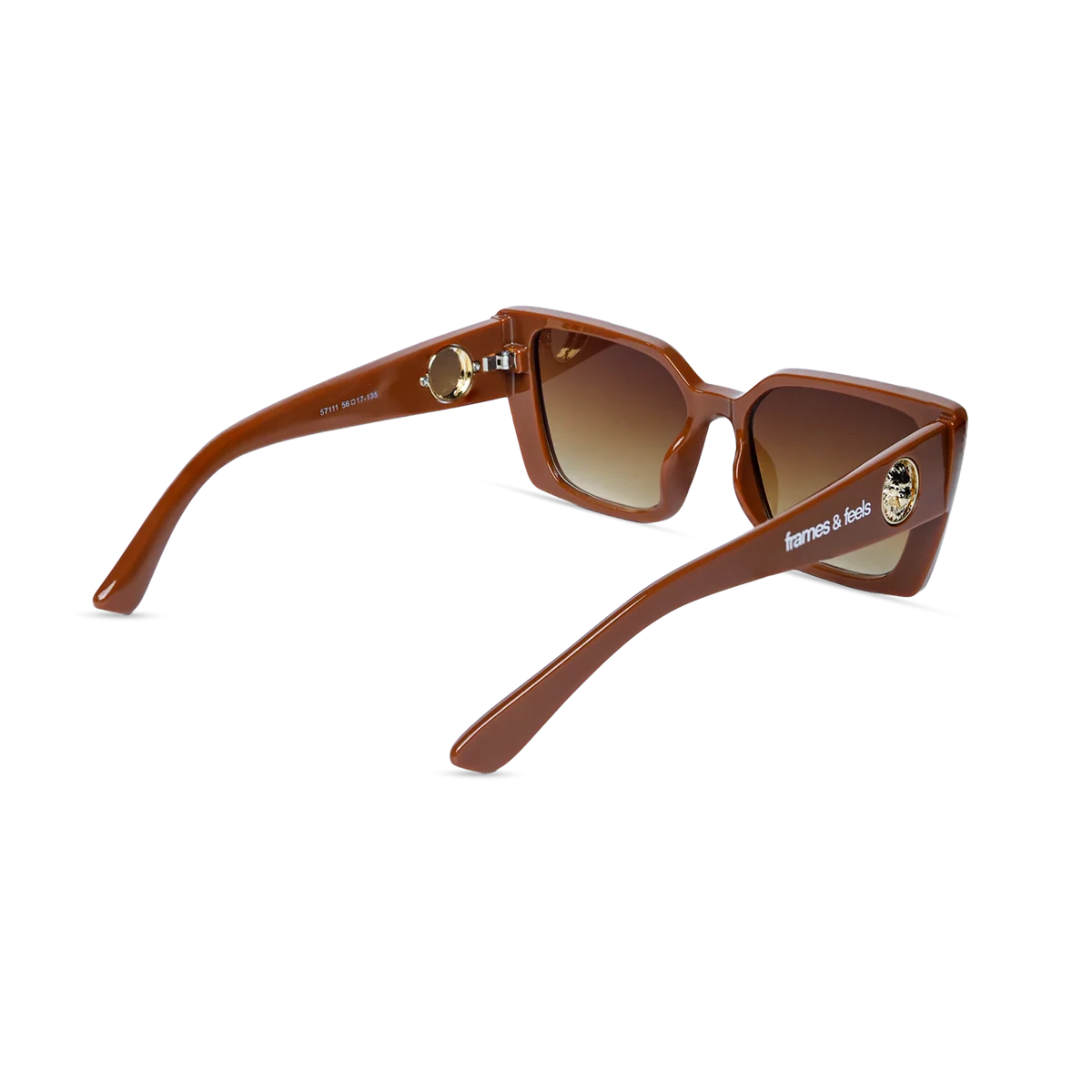THE MUSE SUNGLASSES- Mocha Brown
