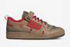 ADIDAS ORIGINALS FORUM 84 CAMP LOW 'CARDBOARD/SCARLET/UTILITY GREY'