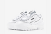FILA DISRUPTOR II EXP 'WHITE / HIGHRISE / WHITE'