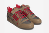 ADIDAS ORIGINALS FORUM 84 CAMP LOW 'CARDBOARD/SCARLET/UTILITY GREY'