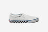 VANS ASHER 'Checker Sidewall' White/White