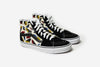 VANS SK8 HI |(Pop Logo) Black:Classic White