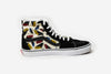 VANS SK8 HI |(Pop Logo) Black:Classic White